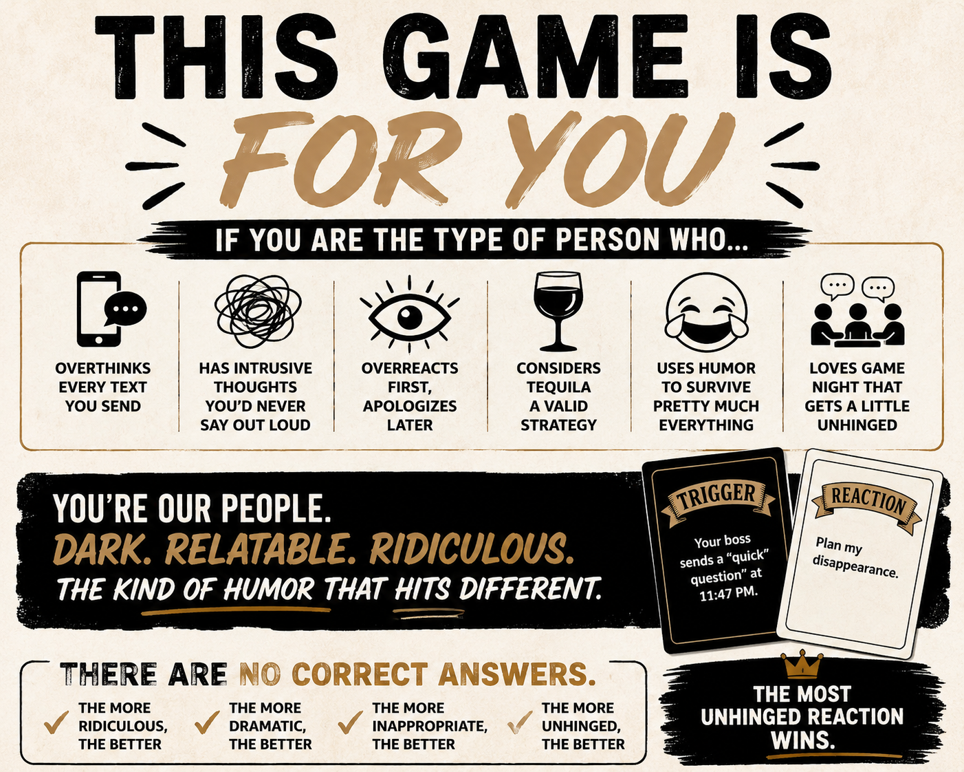Let That Sh*t Go – The Party Game for Emotionally Unhinged Adults