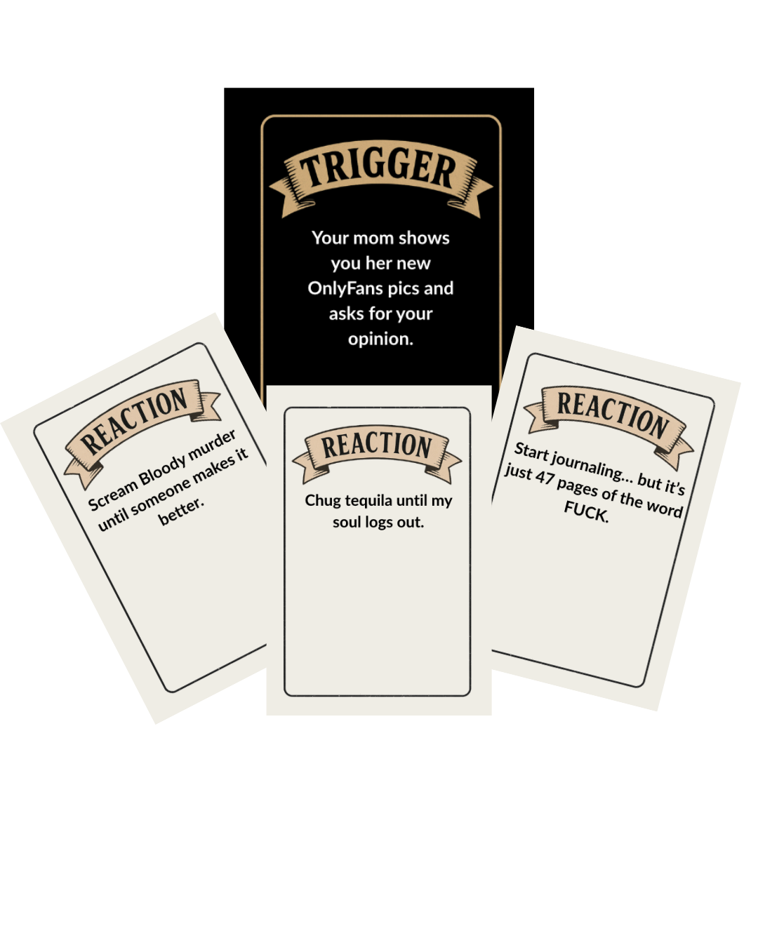Let That Sh*t Go – The Party Game for Emotionally Unhinged Adults