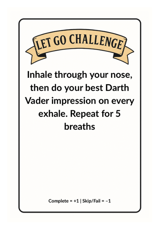 Let That Sh*t Go – The Party Game for Emotionally Unhinged Adults