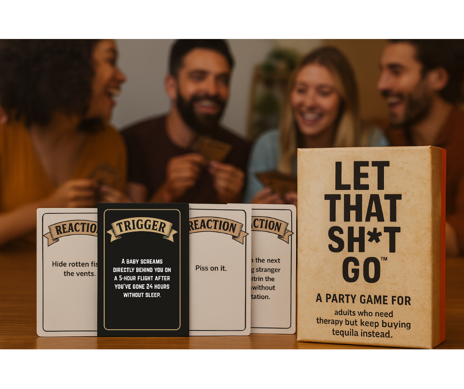Let That Sh*t Go – Founders Edition Bundle (Free T-Shirt + Digital Game + Fast Shipping once in stock)